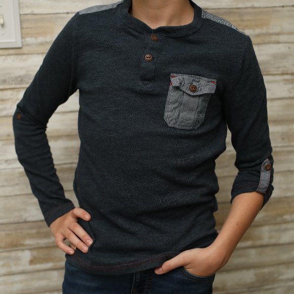 Abercrombie Kids Long-Sleeve Top - Picture 1 of 6